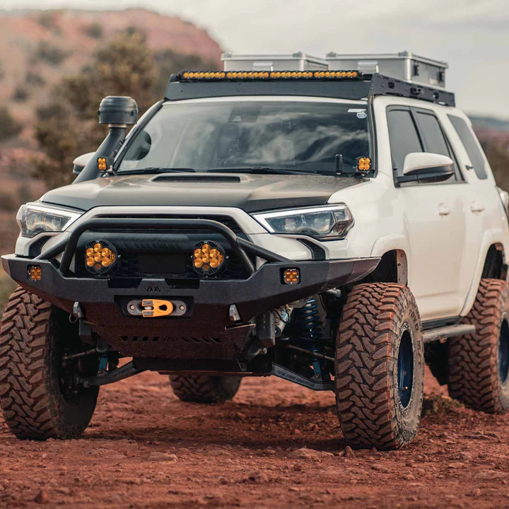 Backwoods Adventure Mods Hi-Lite Overland Front Bumper [PreRunner Bull Bar] for 4Runner (2010-2024)