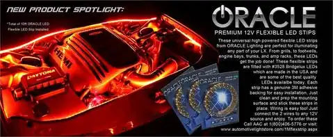 ORACLE Lighting 36" LED Flexible Strip Retail Pack
