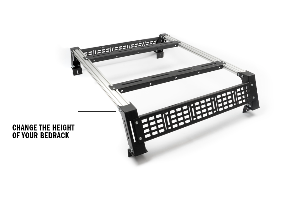 Cali Raised LED Overland Bed Rack Arms