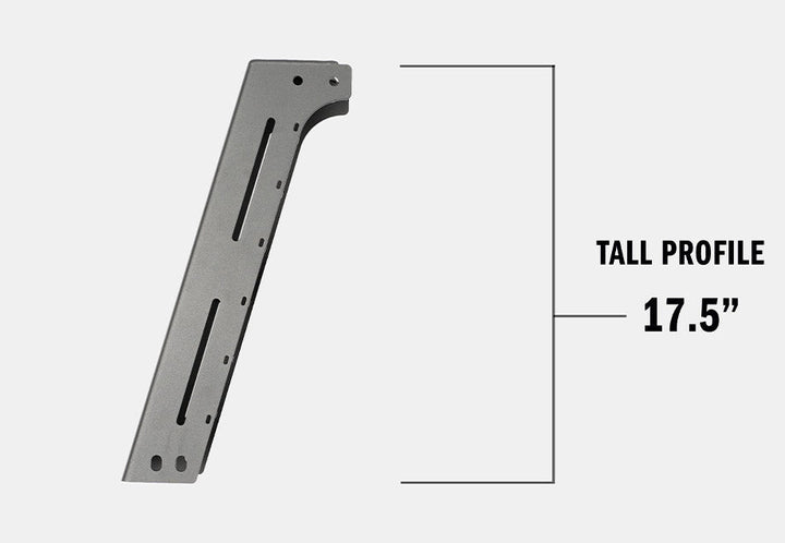 Cali Raised LED Overland Bed Rack Arms