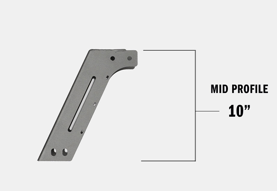 Cali Raised LED Overland Bed Rack Arms