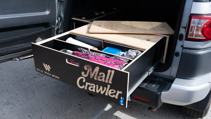 FJ Cruiser | Single Drawer Storage System & Sleeping Platform | 2007–2014 Toyota