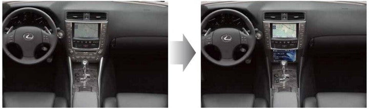 Double DIN Integration Adapter Kit for 2006-2009 Lexus IS 250, IS 350 & IS-F With Nav - Beat-Sonic MVX-140L