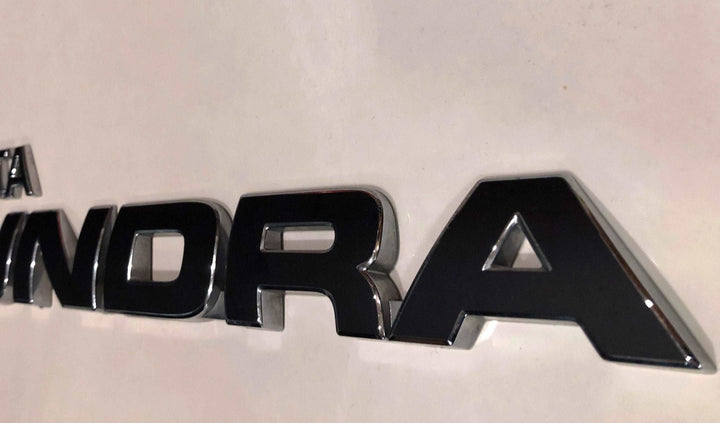 TVD Vinyl Decals Premium Cast Matte Black Vinyl Decal Letter Inlays Doors for Tundra (2007-2026)
