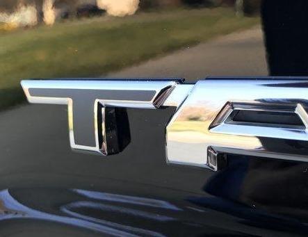 TVD Vinyl Decals Premium Cast Matte Black Vinyl Decal Letter Inlays Emblems for Tacoma (2016-2023)