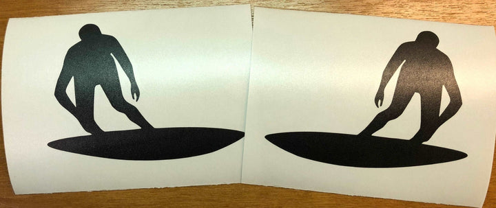 Premium Cast Matte Black Vinyl Lifestyle Decals
