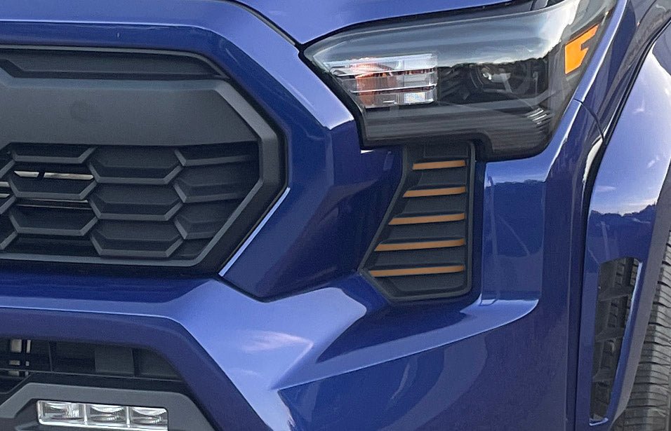 Premium Cast Vinyl Decals for 2024-2026 Tacoma Grill Ribs x2