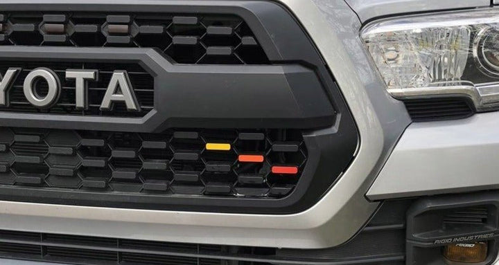 TVD Vinyl Decals Premium Cast Vinyl Heritage Decals TRD PRO Grille for Tacoma (2016-2023)