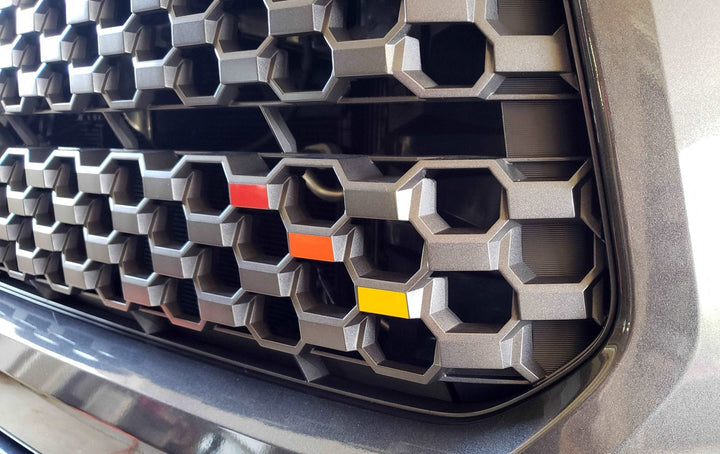 TVD Vinyl Decals Premium Cast Vinyl Heritage Decals Sport Grille for Tundra (2018-2021)