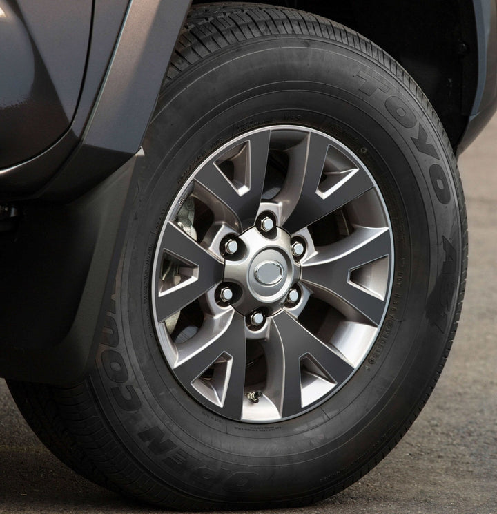 Premium Cast Vinyl Decal Inlays for 2016-2023 Tacoma SR5 Alloy Wheels x4