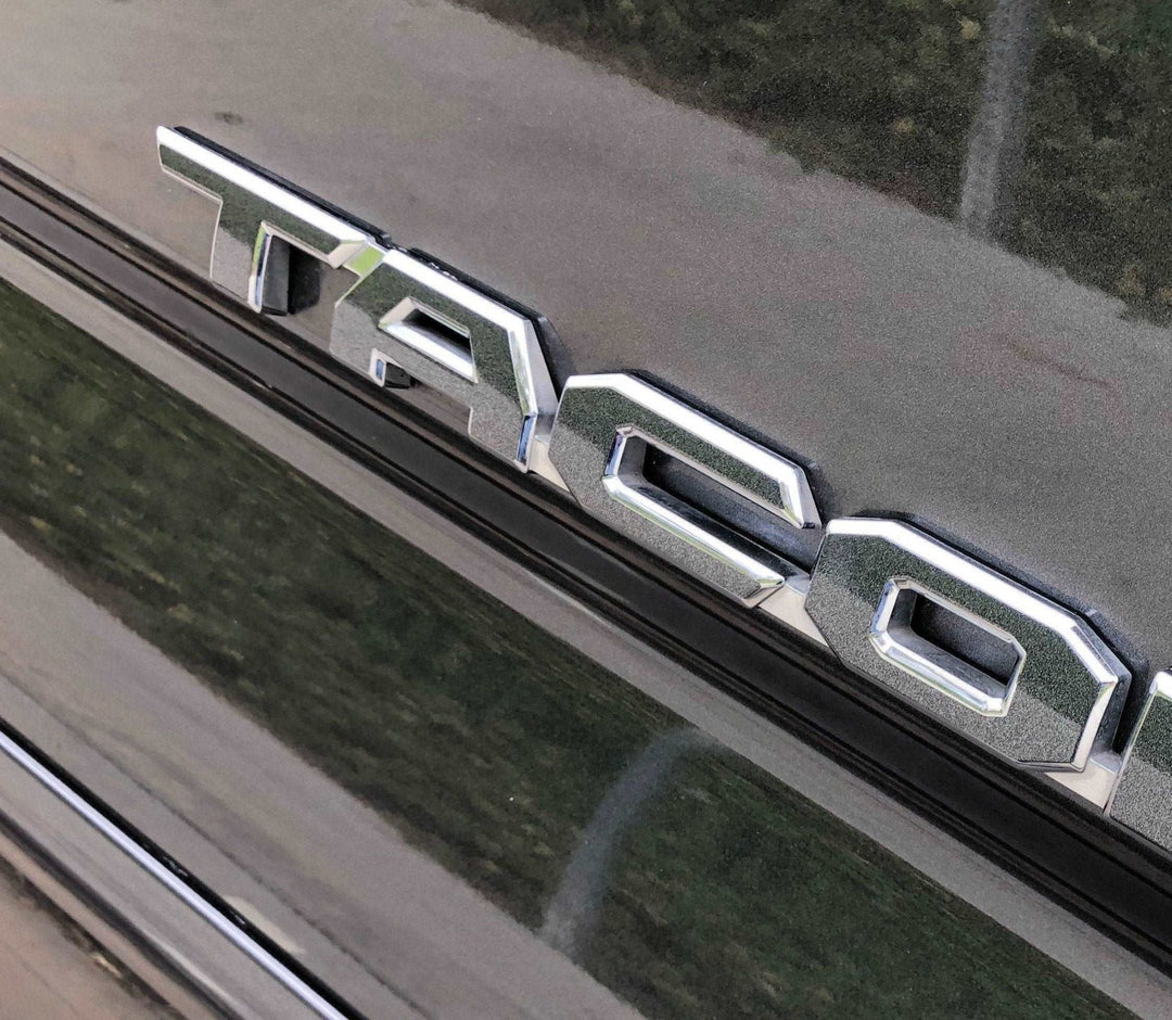 TVD Vinyl Decals Premium Cast Vinyl Decal Letters Door and Tailgate Emblems for Tacoma (2016-2023)