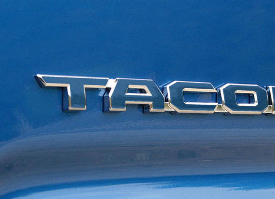 TVD Vinyl Decals Premium Cast Vinyl Decal Letters Door and Tailgate Emblems for Tacoma (2016-2023)