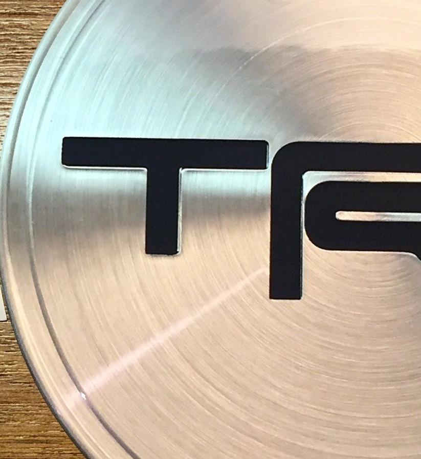 Premium Cast Vinyl Decal Letter Inserts for TRD BEADLOCK and FN Wheel Center Caps