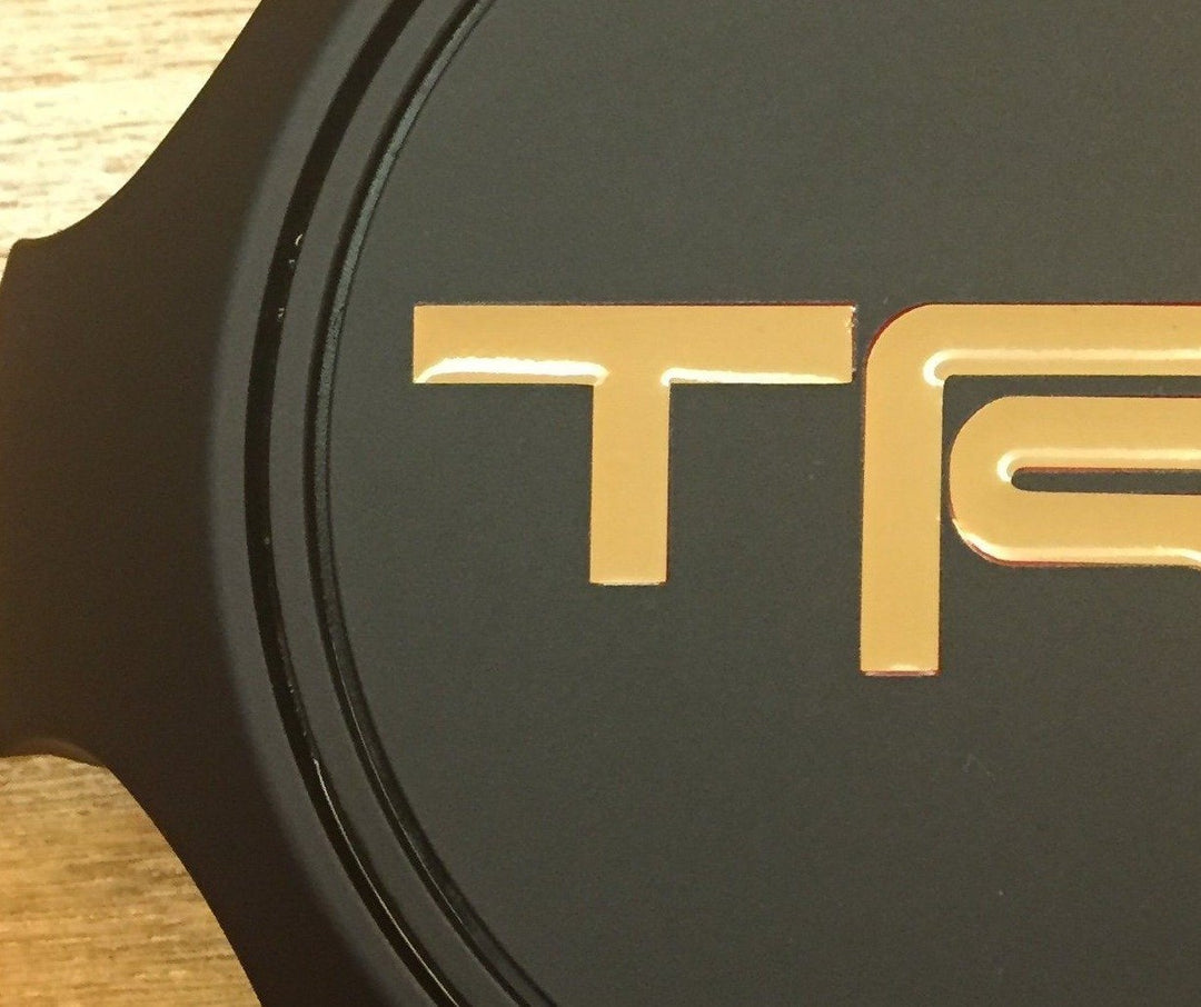 Premium Cast Vinyl Decal Letter Inserts for TRD SEMA Wheel Center Caps x6