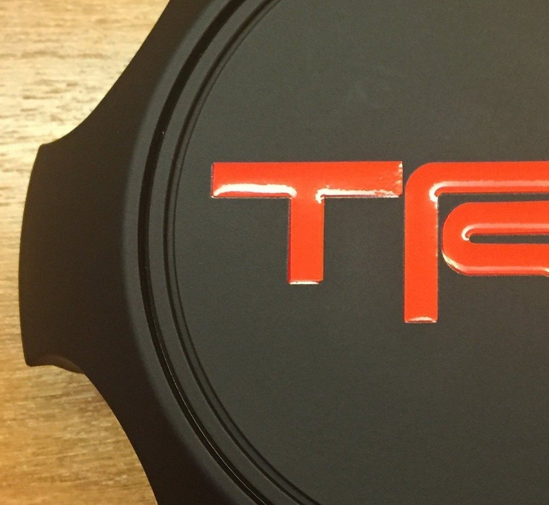 Premium Cast Vinyl Decal Letter Inserts for TRD SEMA Wheel Center Caps x6