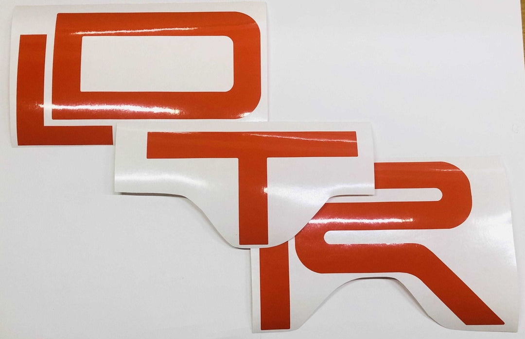 Premium Cast Vinyl Decal Letter Inserts for 2016-2023 Tacoma TRD Pro Skid Plate