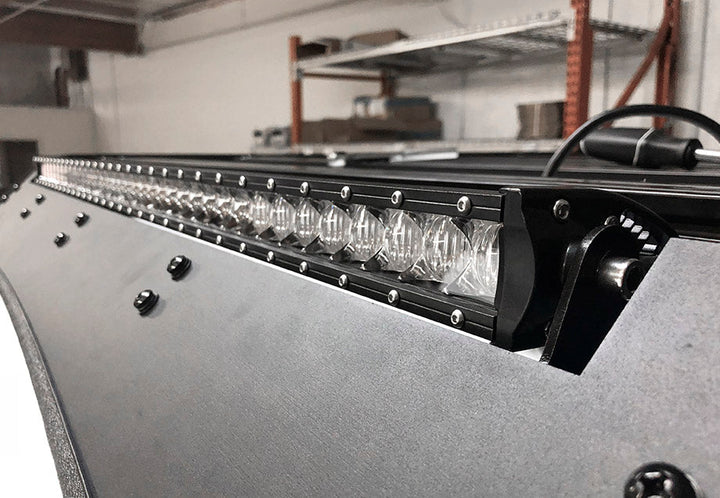 Cali Raised LED 40" Cut-Out Prinsu Roof Rack Slim LED Light Bar Bracket Kit