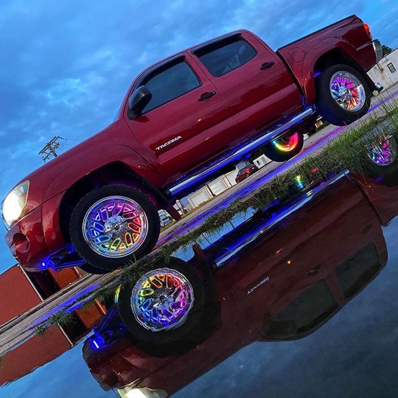 ORACLE Lighting LED Illuminated Wheel Rings - Dynamic ColorSHIFT