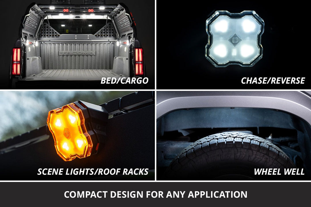 Diode Dynamics Stage Series LED Rock Light (add on 2 pack)