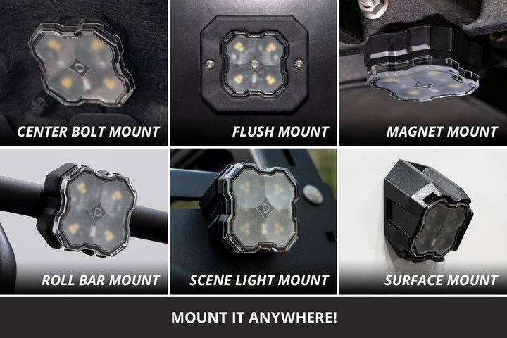Diode Dynamics Stage Series LED Rock Light (add on 2 pack)