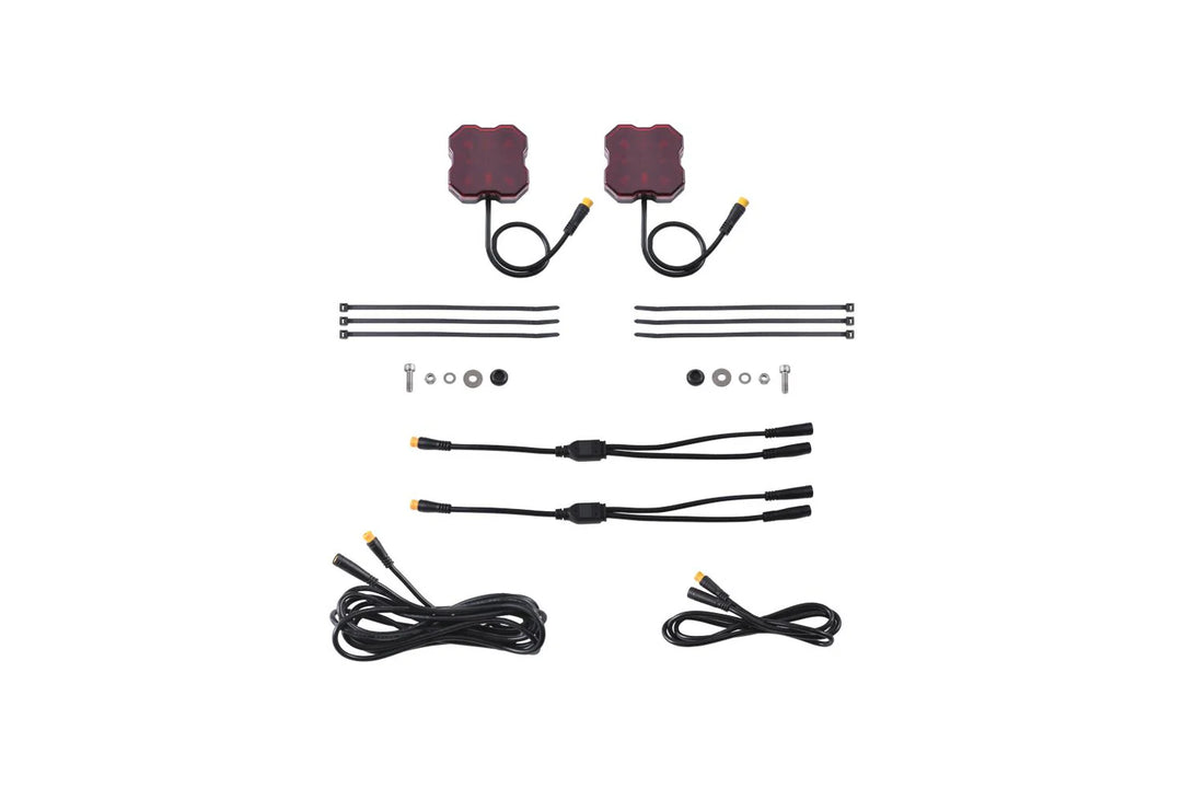 Baja 686 Industries LLC Mirror Puddle light Diode Dynamics + Rock lights pair for Tacoma (2024+)