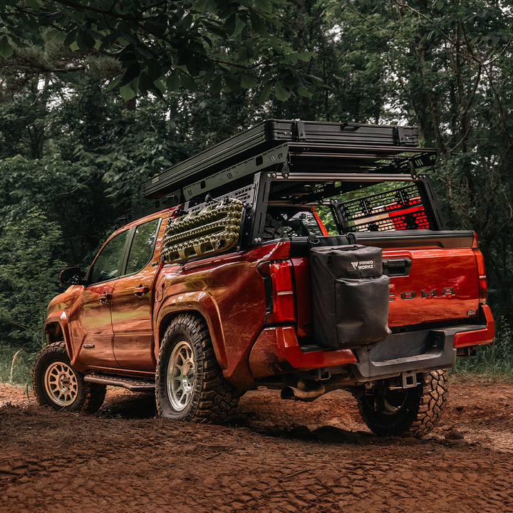 Cali Raised LED Bed Rack Roof Rack For Tacoma (2005-2026)
