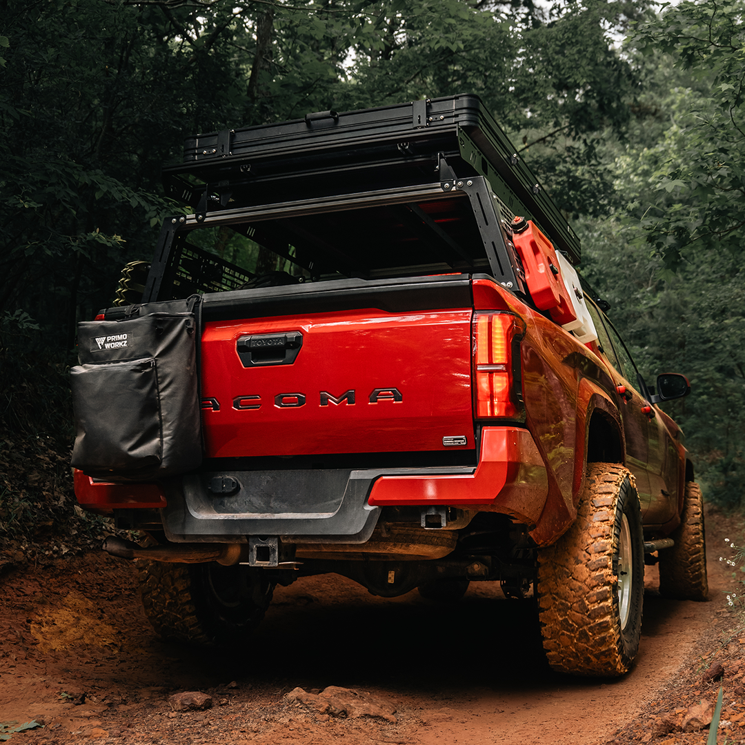Cali Raised LED Bed Rack Roof Rack For Tacoma (2005-2026)