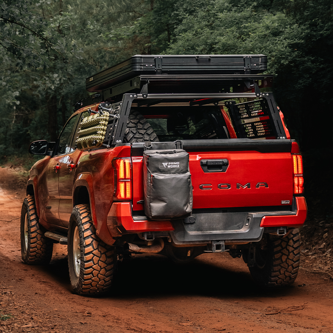 Cali Raised LED Bed Rack Roof Rack For Tacoma (2005-2026)