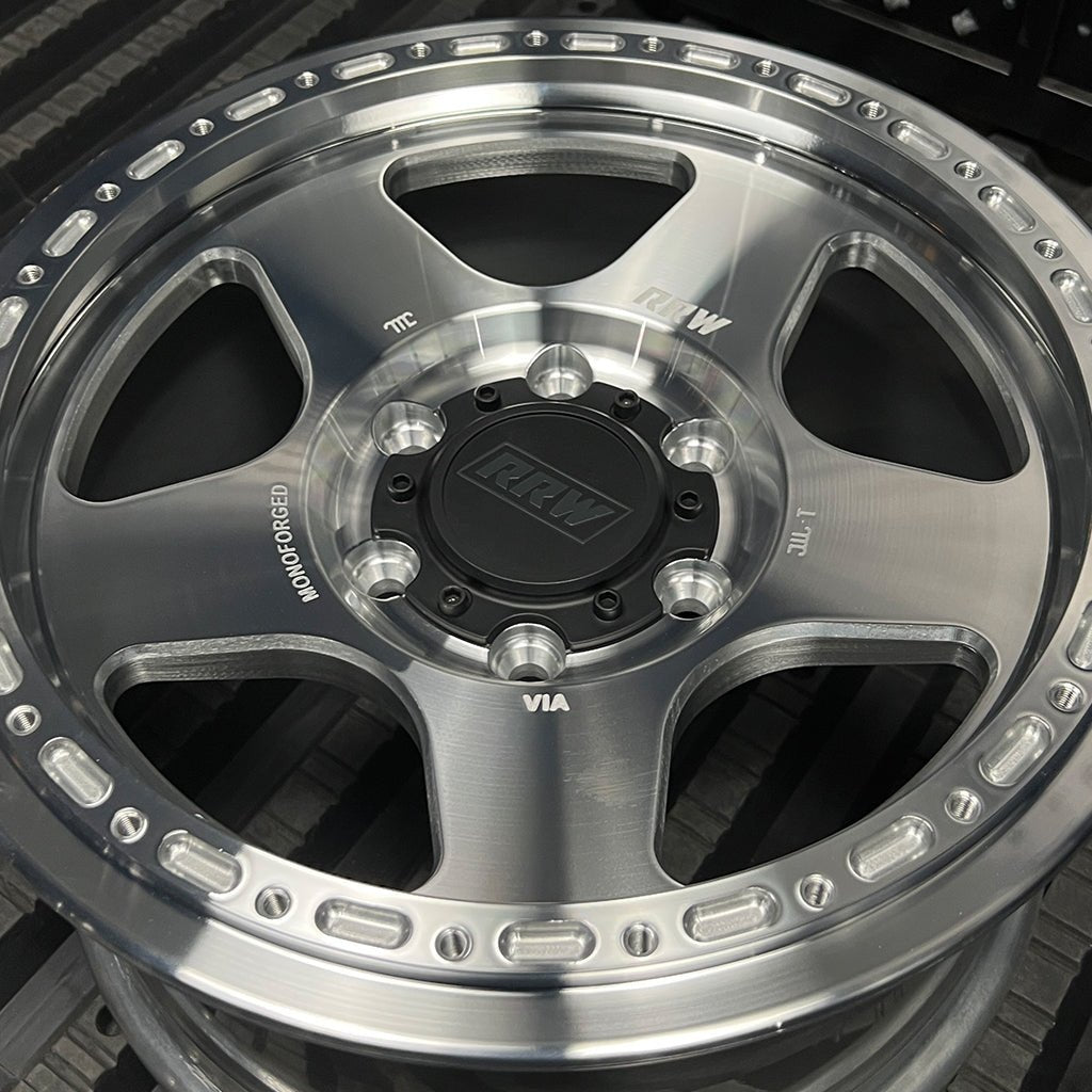 RRW RG4-H Hybrid MonoForged Wheel | BRUSHED ALUMINUM