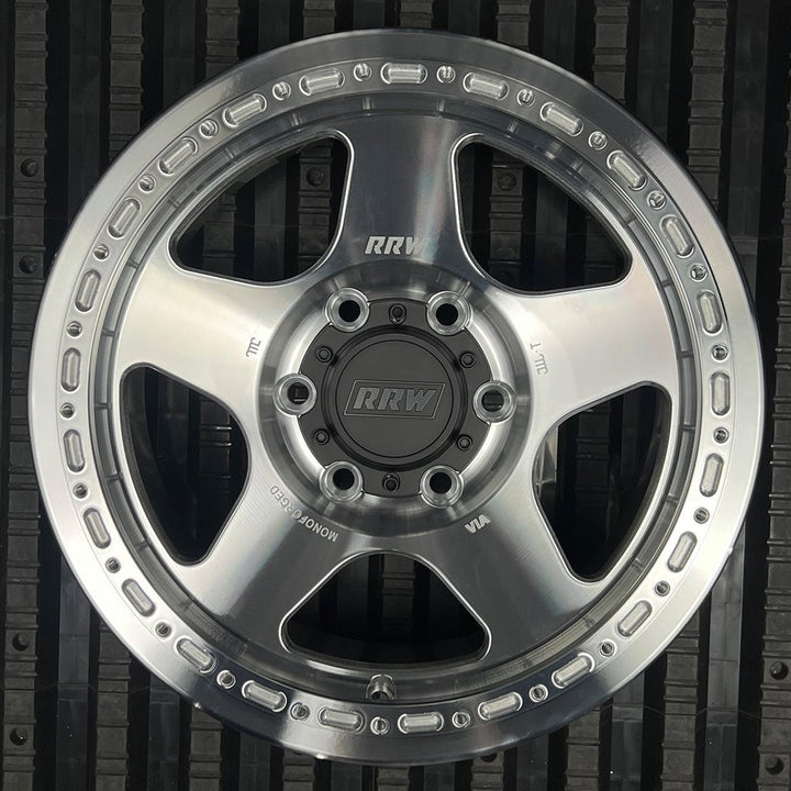 RRW RG4-H Hybrid MonoForged Wheel | BRUSHED ALUMINUM