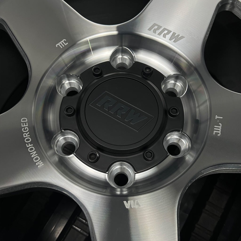 RRW RG4-H Hybrid MonoForged Wheel | BRUSHED ALUMINUM