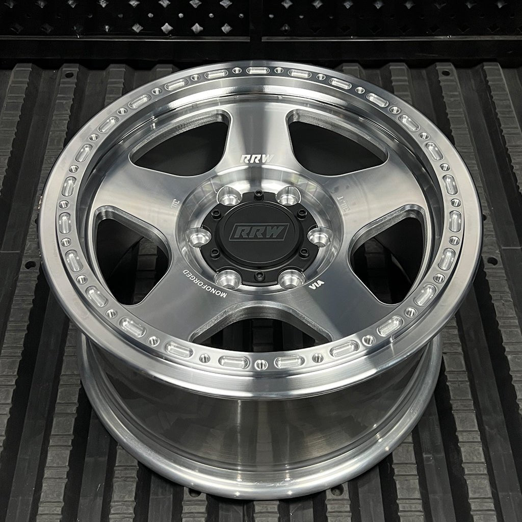 RRW RG4-H Hybrid MonoForged Wheel | BRUSHED ALUMINUM