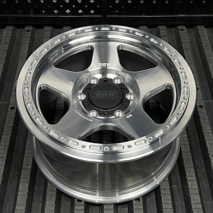 RRW RG4-H Hybrid MonoForged Wheel | BRUSHED ALUMINUM