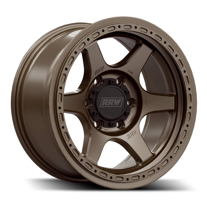 RRW RR2-H FLOW FORMED 17x8.5 Hybrid Beadlock | MATTE BRONZE