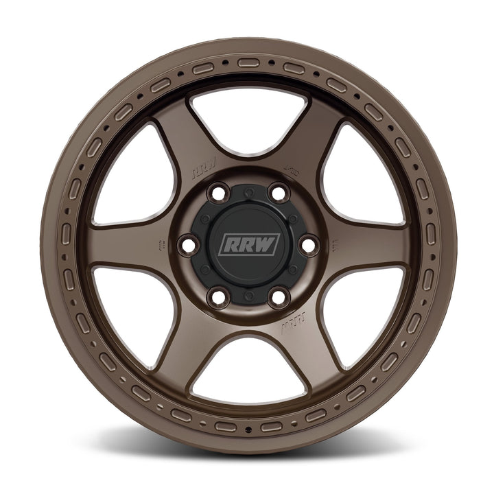 RRW RR2-H FLOW FORMED 17x8.5 Hybrid Beadlock | MATTE BRONZE