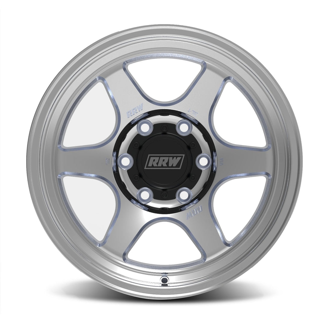 RRW RR2-S FLOW FORMED 17x8.5 Wheel | BRUSHED ALUMINUM