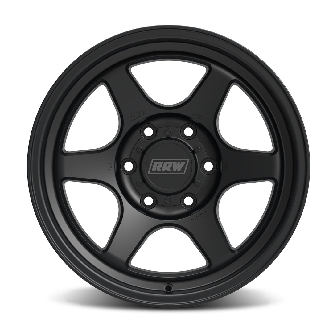 RRW RR2-S FLOW FORMED 17x8.5 Wheel | MATTE BLACK
