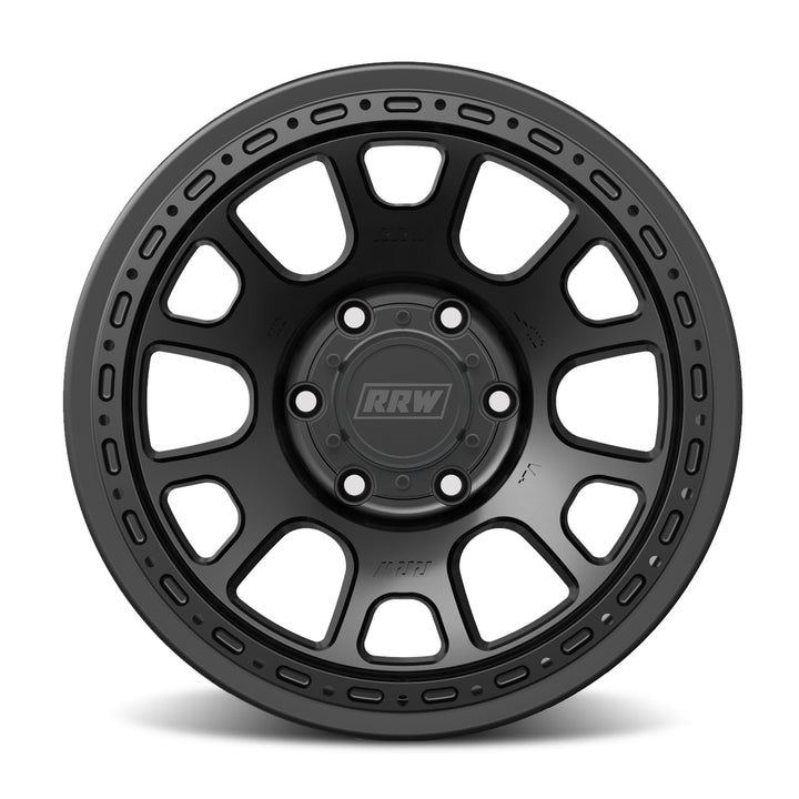 RRW RR5-H FLOW FORMED Hybrid Beadlock | MATTE BLACK