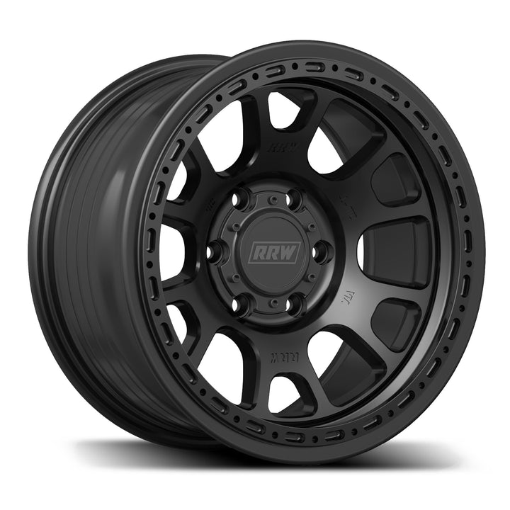 RRW RR5-H FLOW FORMED Hybrid Beadlock | MATTE BLACK