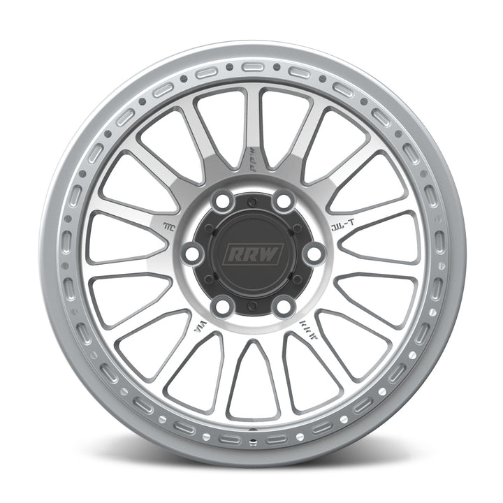 RR7-H FLOW FORMED Hybrid Beadlock Wheel | BRUSHED ALUMINUM