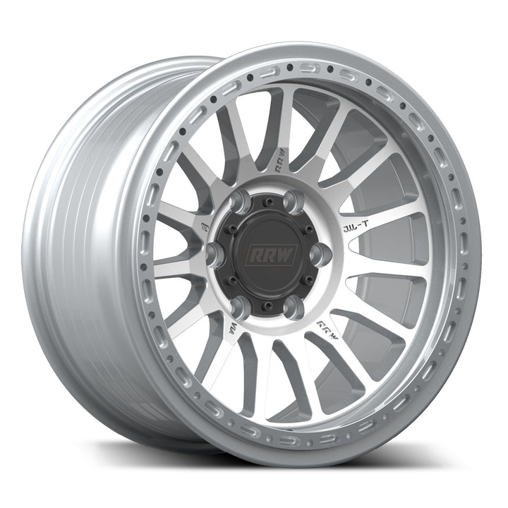 RR7-H FLOW FORMED Hybrid Beadlock Wheel | BRUSHED ALUMINUM