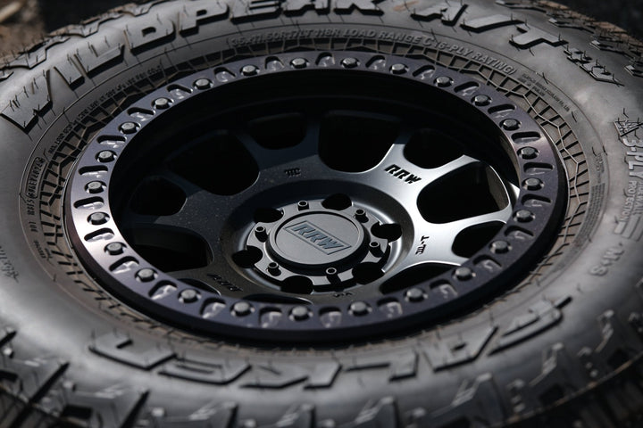 RRW RR5-H FLOW FORMED Hybrid Beadlock | MATTE BLACK
