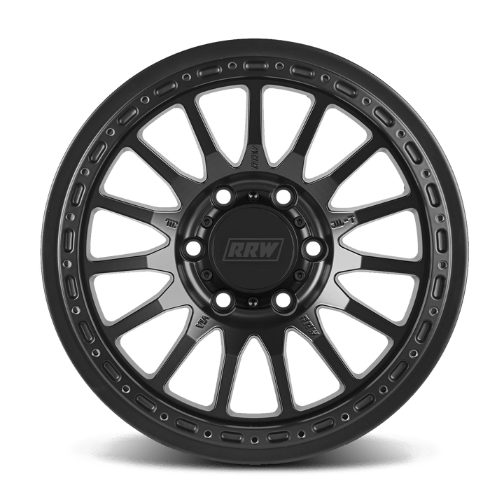 RRW RR7-H FLOW FORMED Hybrid Beadlock Wheel | MATTE BLACK