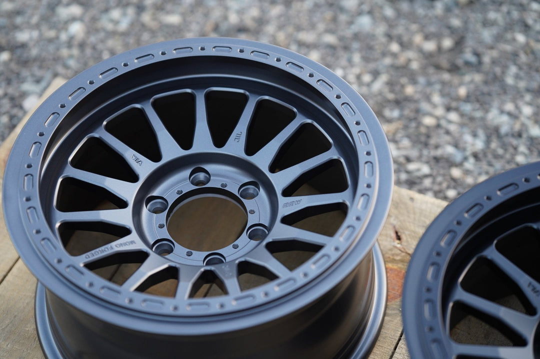 RRW RS7-H Hybrid MonoForged Wheel | BRUSHED ALUMINUM