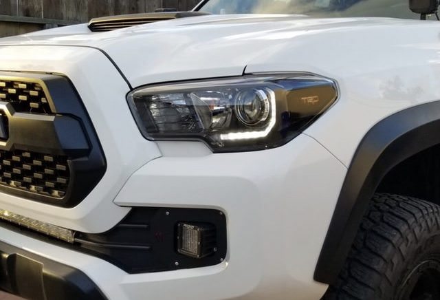 Meso Customs Headlight Trim Plates for Tacoma (2016-2023)