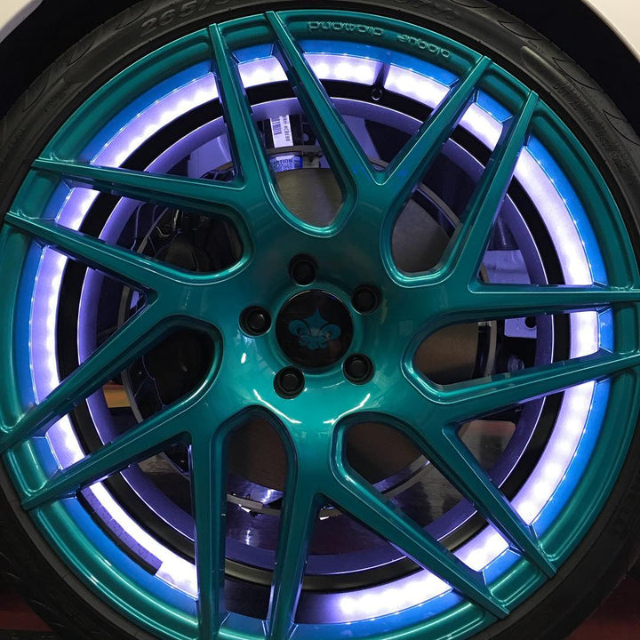ORACLE Lighting LED Illuminated Wheel Rings - Dynamic ColorSHIFT