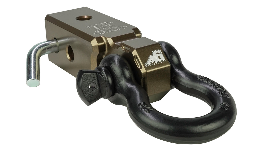 Shackle Block 2.5" Assembly - Bronze