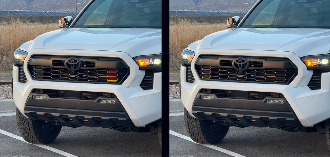 Heritage Vinyl Grille Decals for 2024+ Tacoma