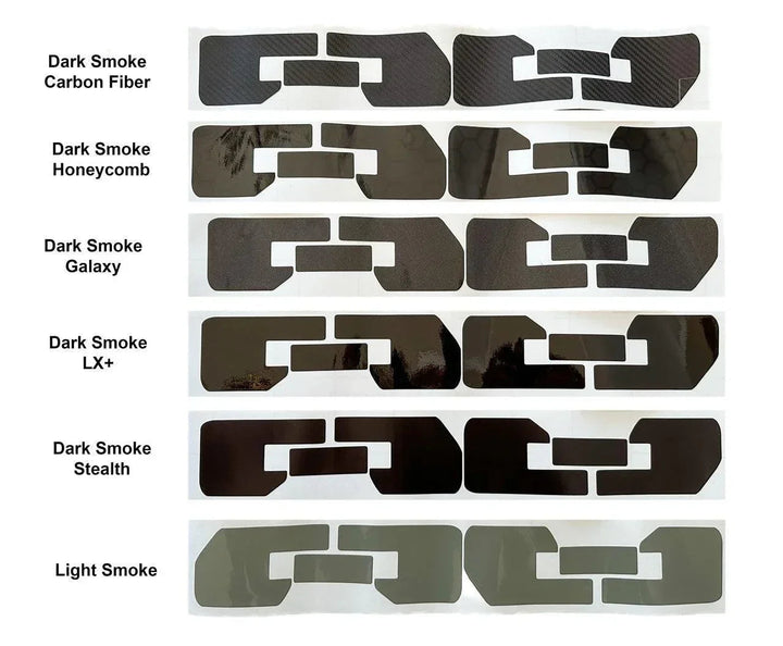 Smoked Sidemarker Overlays (Front Only) - 2024+ Tacoma