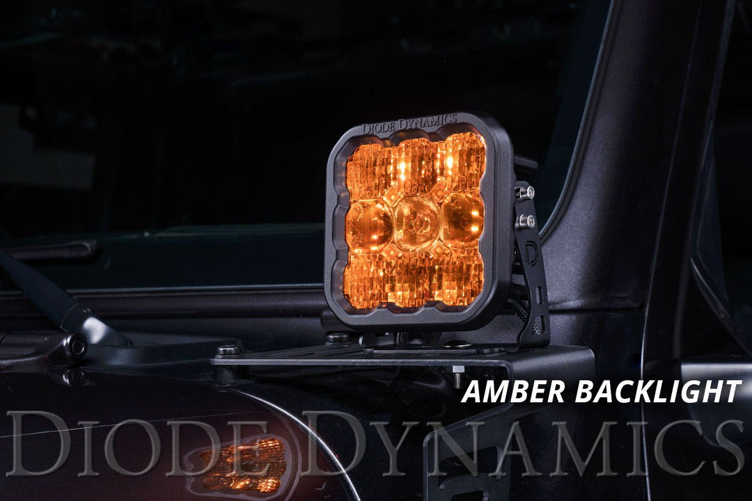 Diode Dynamics SS5 Yellow LED Pod (one)